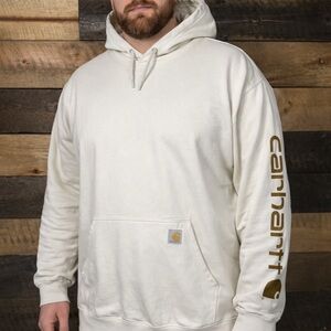 Carhartt Men's Off-White Hoodie